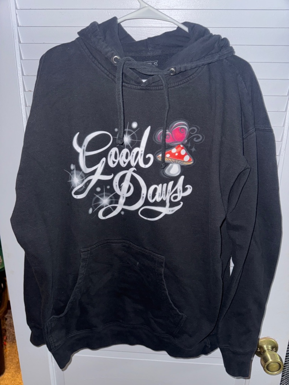 SZA Concert Good Days Black Graphic Hoodie